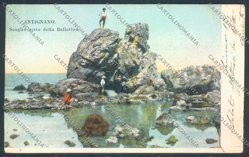 Livorno Antignano FORO PIEGHE cartolina ZG1660 – fronte