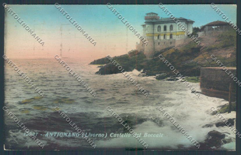 Livorno Antignano cartolina ZG1662 – fronte