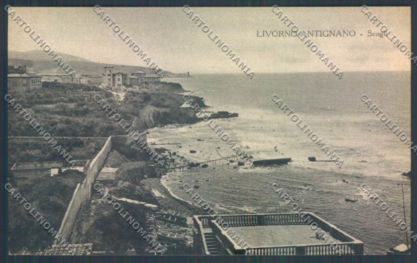 Livorno Antignano cartolina ZG1665 – fronte