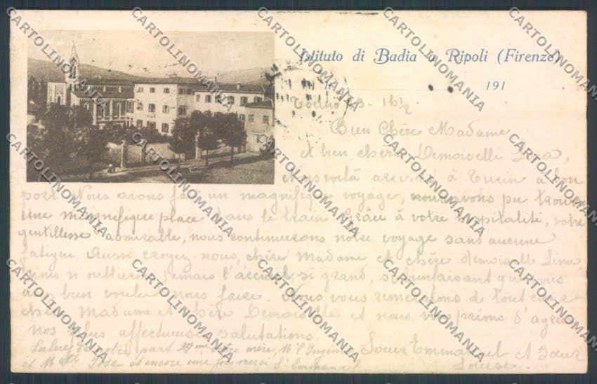 Firenze Badia a Ripoli cartolina ZG1673 – fronte