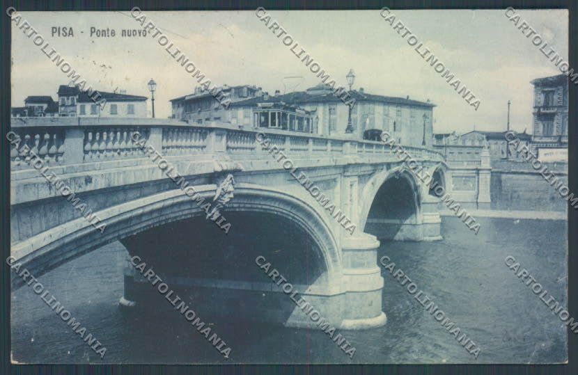 Pisa città Tram cartolina ZG1682 – fronte