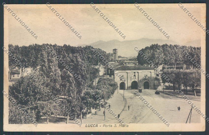 Lucca città Porta Santa Maria cartolina ZG1683 – fronte
