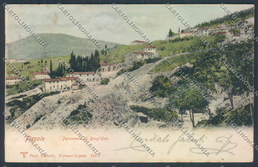 Firenze Fiesole cartolina ZG1684 – fronte