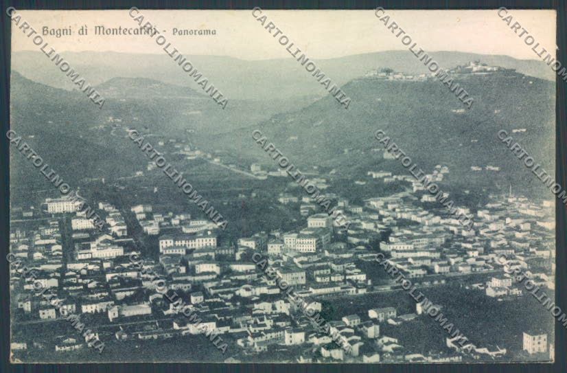 Pistoia Montecatini cartolina ZG1687 – fronte
