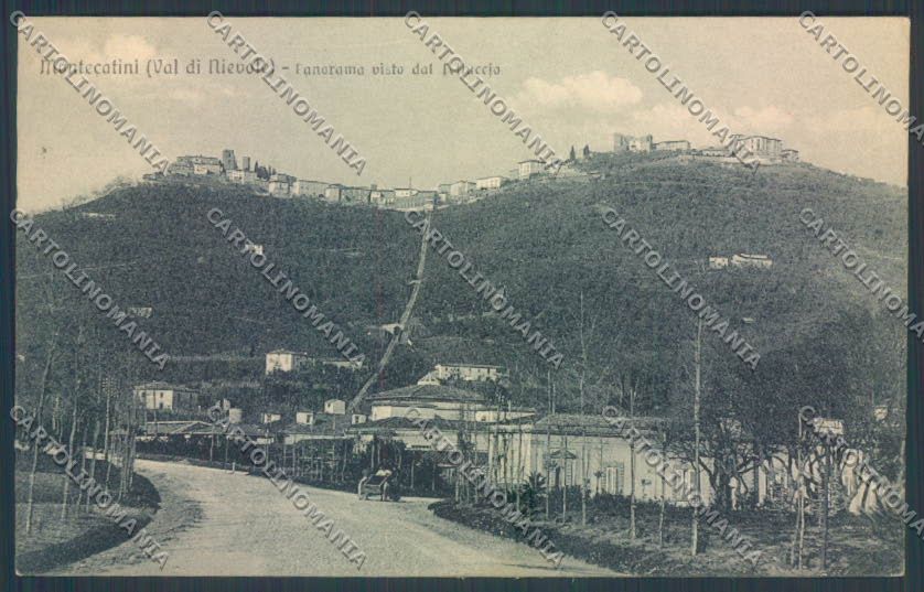 Pistoia Montecatini cartolina ZG1689 – fronte