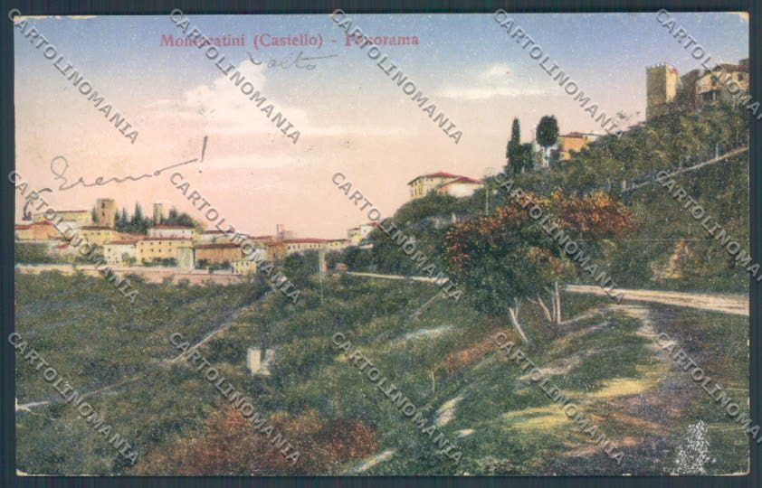 Pistoia Montecatini STRAPPINO cartolina ZG1710 – fronte