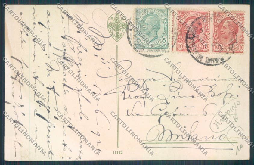 Pistoia Montecatini STRAPPINO cartolina ZG1710 – retro