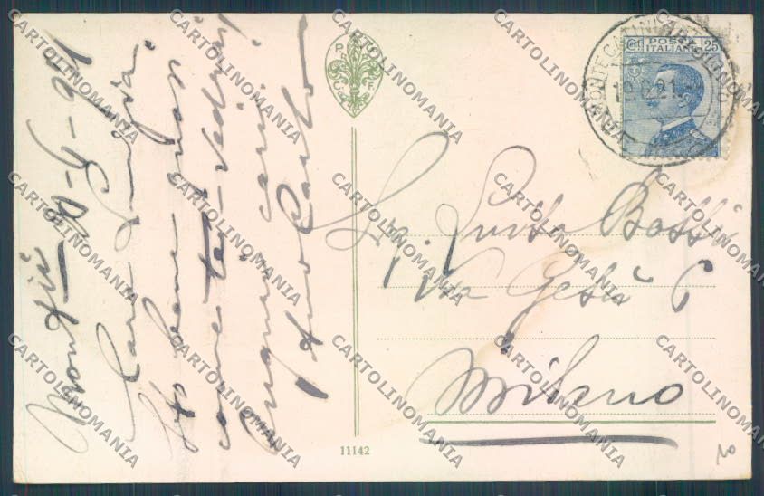 Pistoia Montecatini cartolina ZG1711 – retro