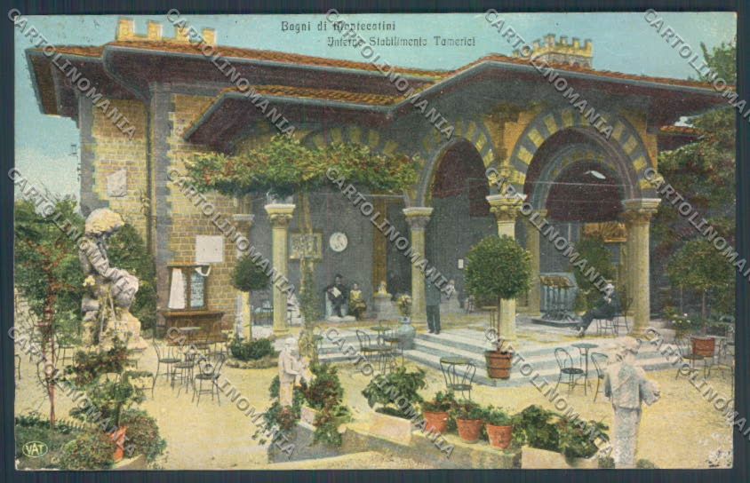 Pistoia Montecatini cartolina ZG1712 – fronte