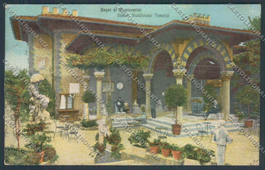 Pistoia Montecatini cartolina ZG1713 – fronte