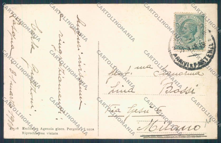 Lucca Città cartolina ZG1714 – retro