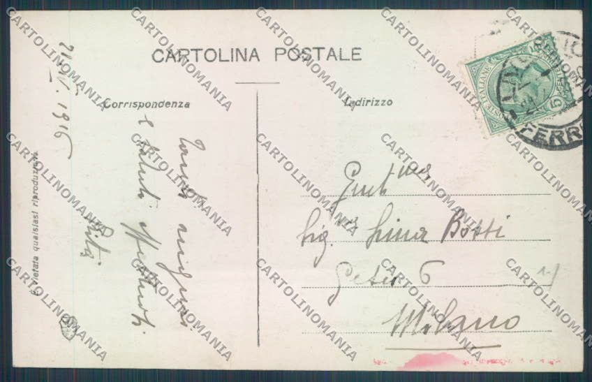Livorno Città Foto cartolina ZG1720 – retro