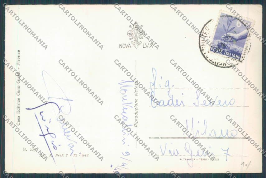 Pistoia Montecatini Tennis Foto cartolina ZG1721 – retro