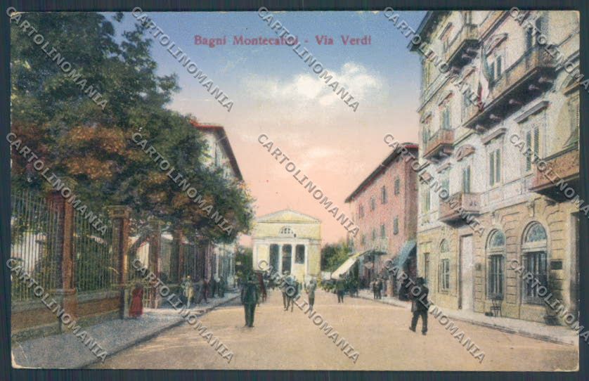 Pistoia Montecatini cartolina ZG1728 – fronte
