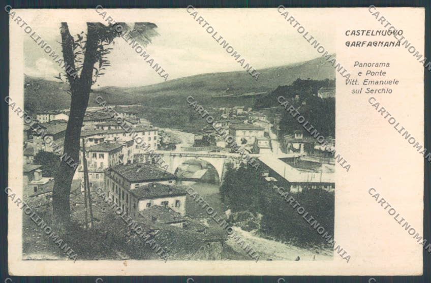 Lucca Castelnuovo Garfagnana cartolina ZG1738 – fronte
