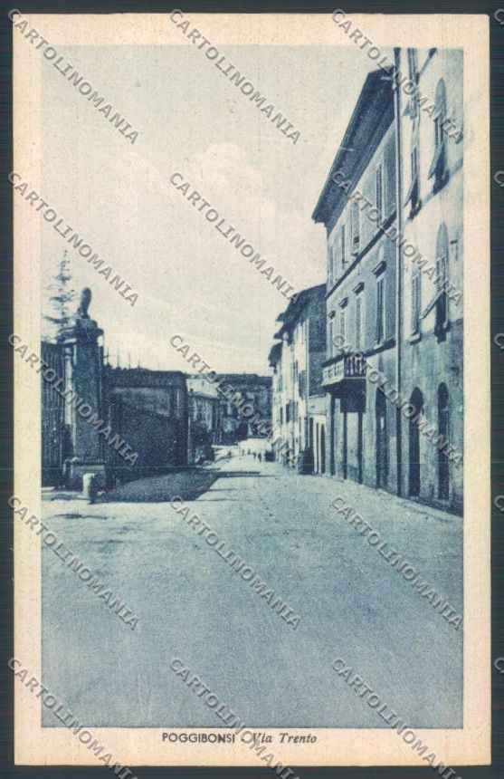 Siena Poggibonsi cartolina ZG1758 – fronte