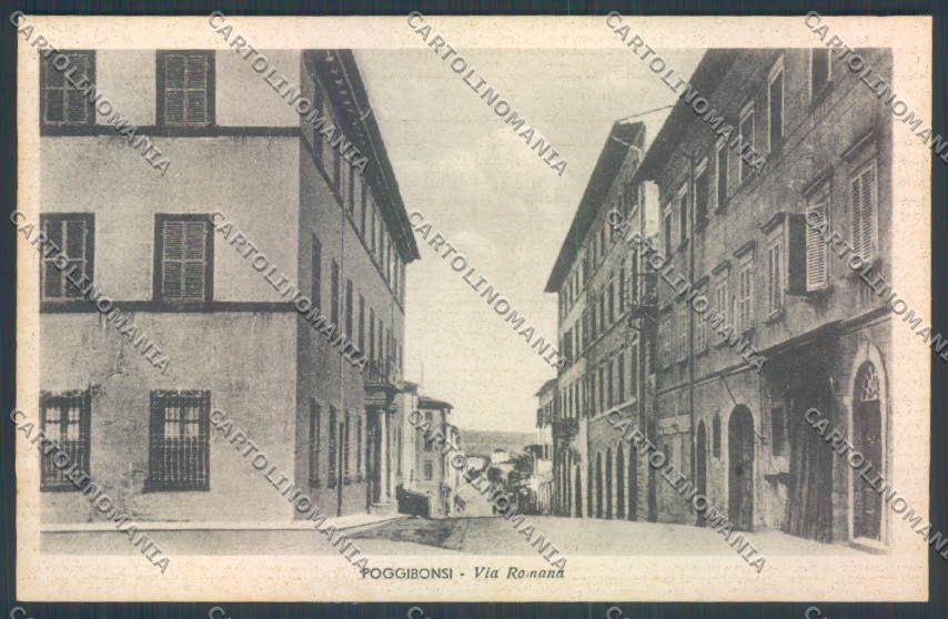 Siena Poggibonsi cartolina ZG1760 – fronte