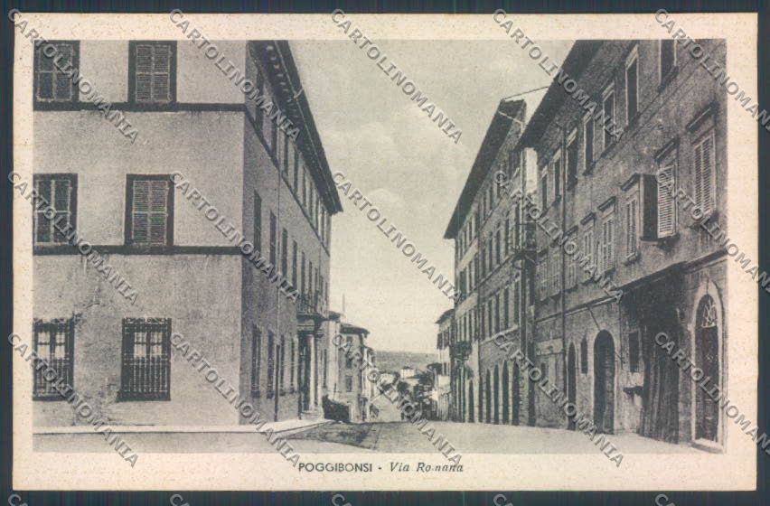 Siena Poggibonsi cartolina ZG1761 – fronte