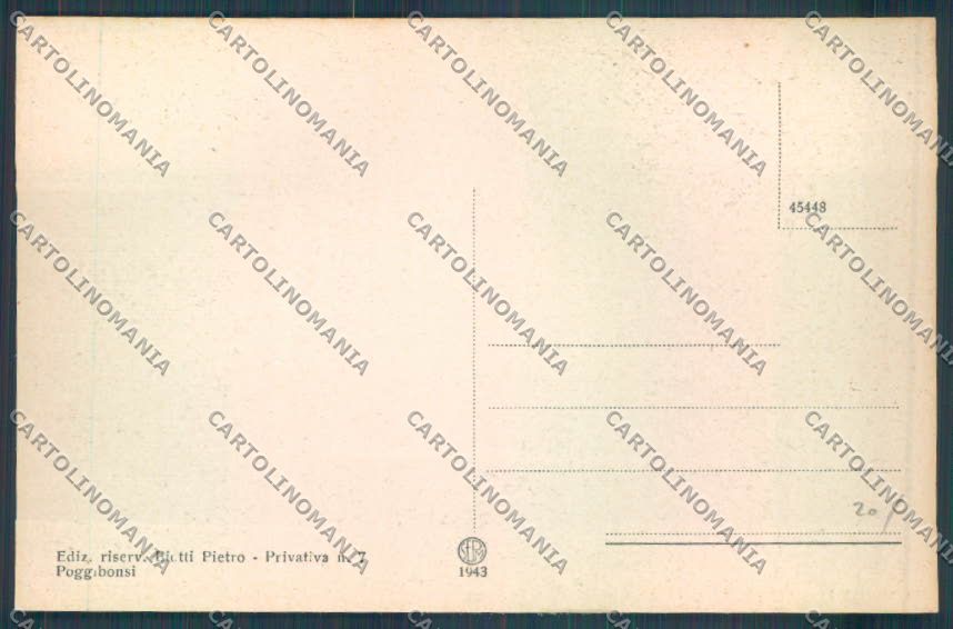 Siena Poggibonsi cartolina ZG1761 – retro
