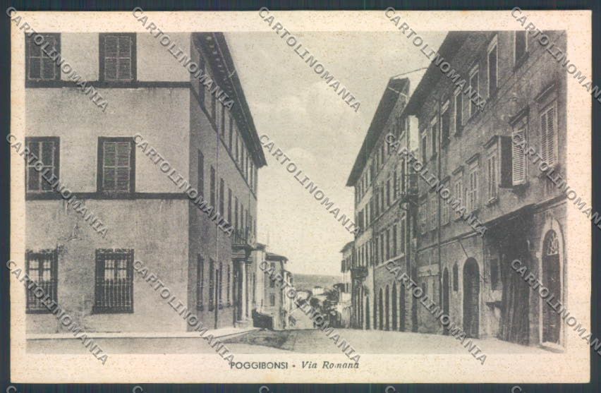 Siena Poggibonsi cartolina ZG1762 – fronte
