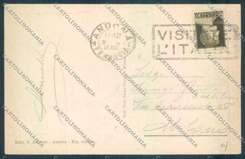Ancona città cartolina ZG1790 – retro