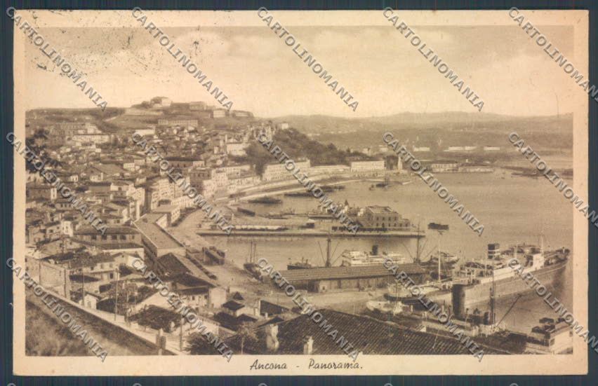 Ancona città cartolina ZG1800 – fronte