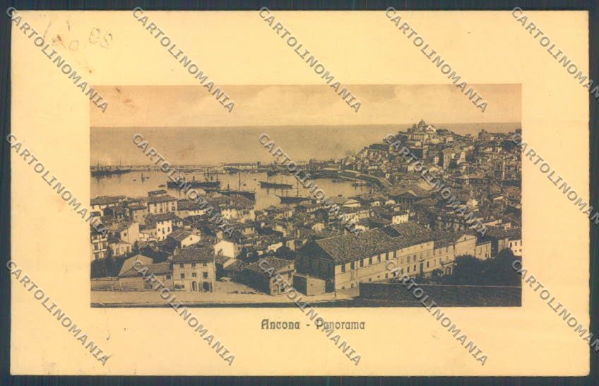 Ancona città cartolina ZG1804 – fronte