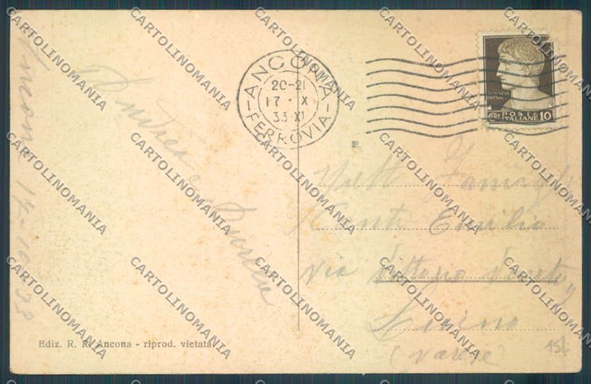 Ancona città cartolina ZG1815 – retro