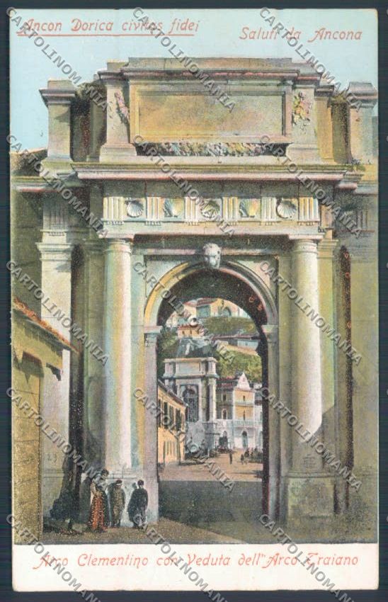 Ancona città cartolina ZG1816 – fronte