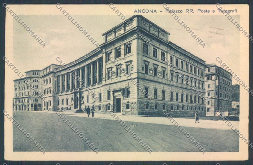 Ancona città Poste cartolina ZG1822 – fronte