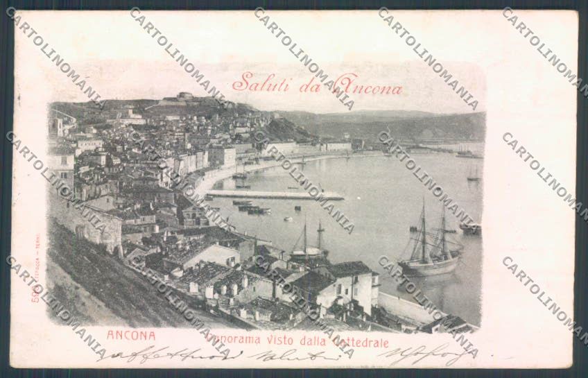 Ancona città Alterocca cartolina ZG1826 – fronte