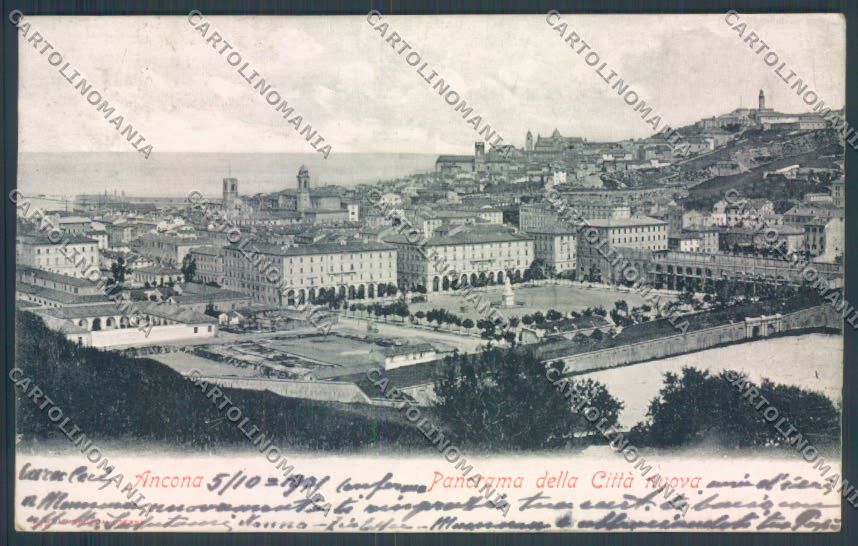 Ancona città Alterocca cartolina ZG1842 – fronte