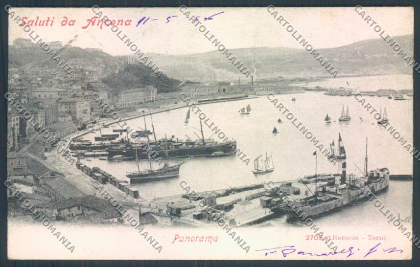 Ancona città Alterocca cartolina ZG1846 – fronte