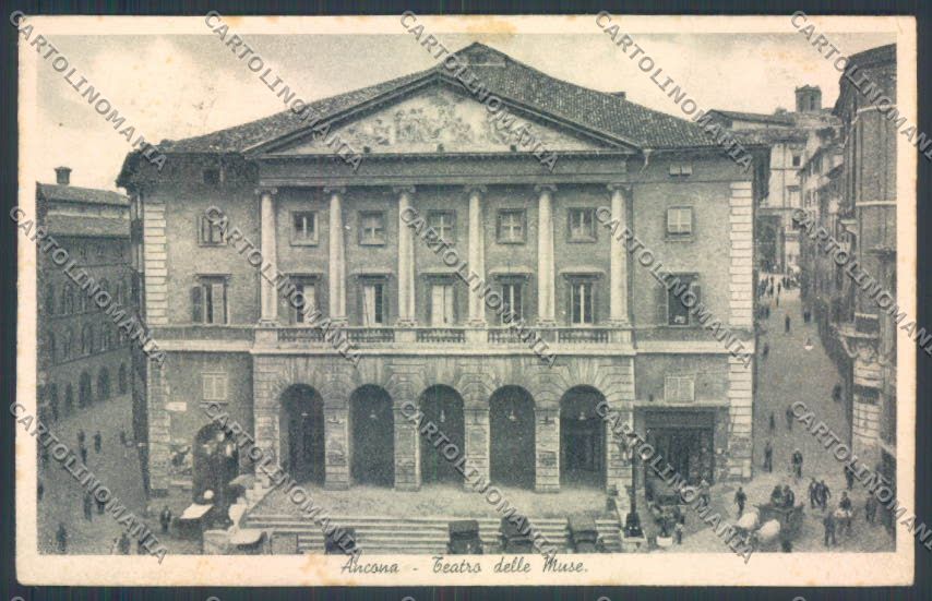 Ancona città PIEGHINE cartolina ZG1854 – fronte