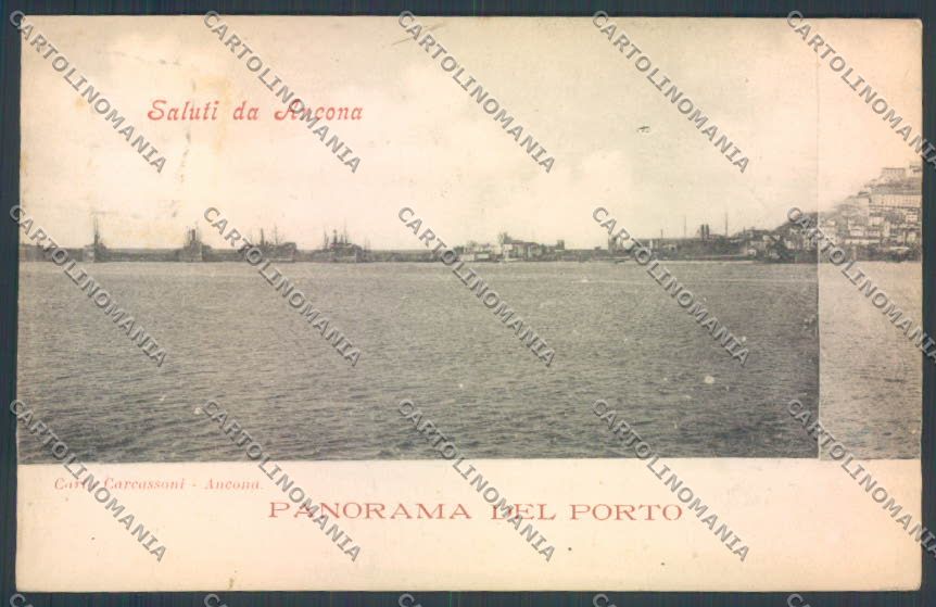 Ancona città cartolina ZG1858 – fronte