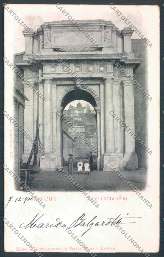 Ancona città cartolina ZG1860 – fronte