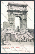 Ancona città PIEGHINA cartolina ZG1863 – fronte