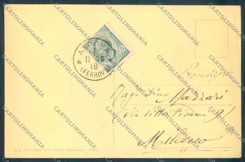 Ancona città cartolina ZG1870 – retro