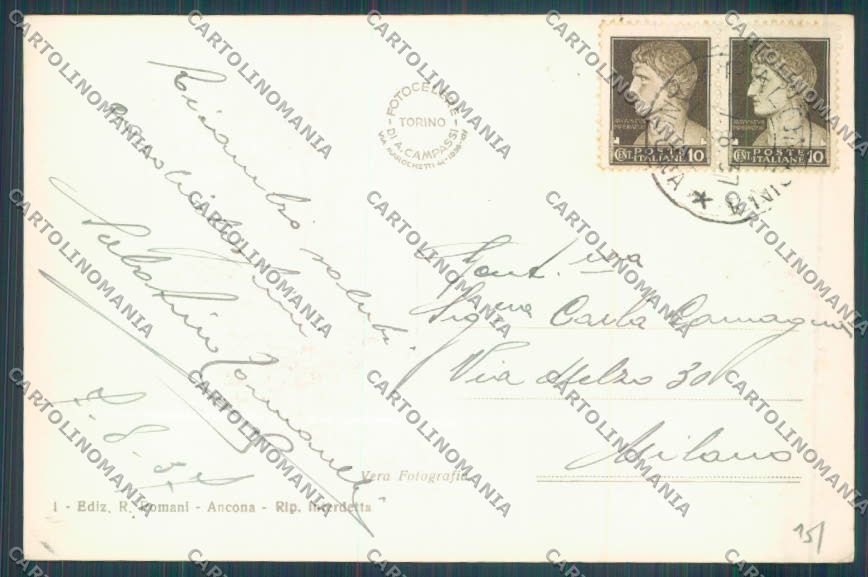 Ancona città Foto cartolina ZG1880 – retro