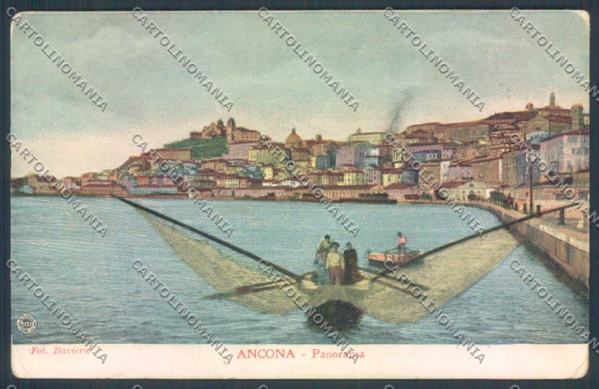 Ancona città Alterocca PIEGHINE cartolina ZG1892 – fronte