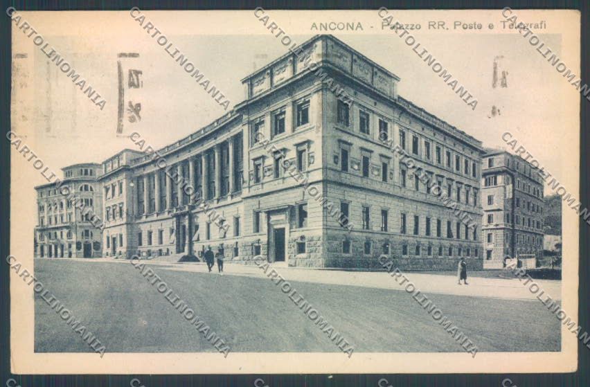 Ancona città Poste cartolina ZG1909 – fronte
