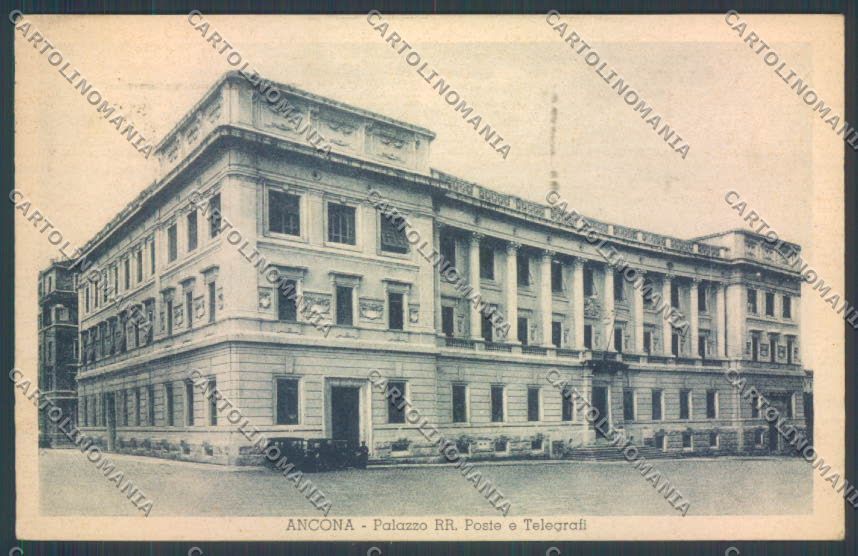 Ancona città Poste cartolina ZG1910 – fronte