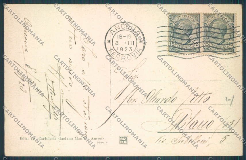 Ancona città cartolina ZG1917 – retro