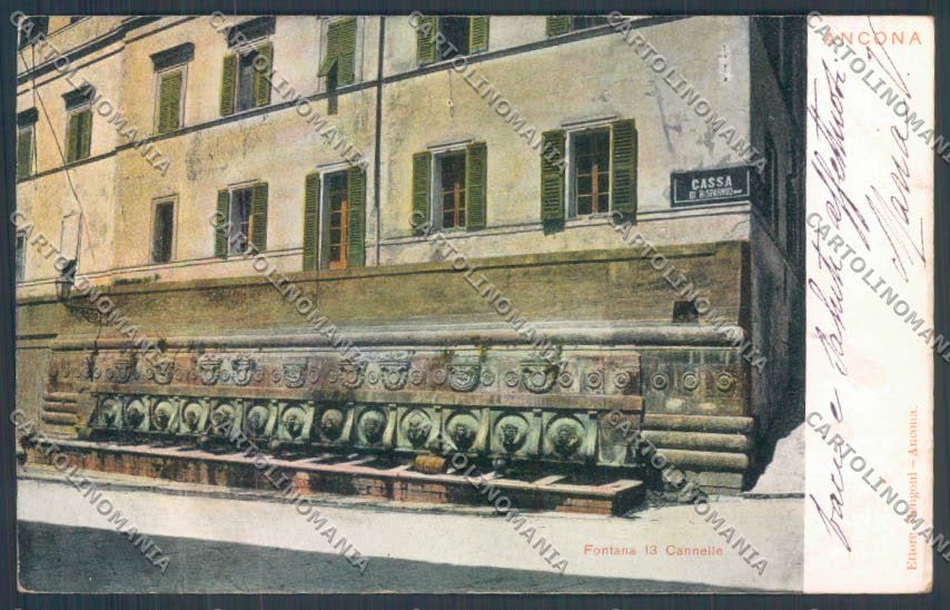 Ancona città cartolina ZG1924 – fronte