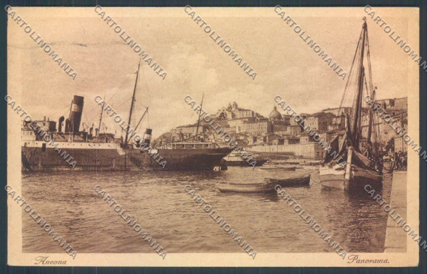 Ancona città cartolina ZG1933 – fronte
