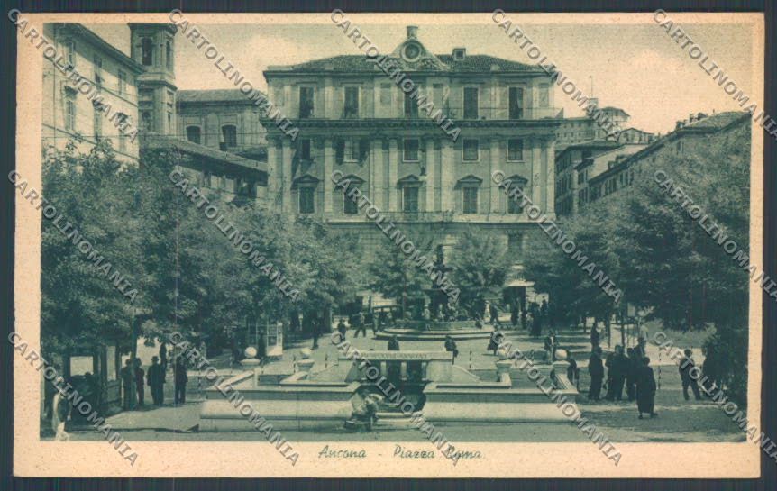 Ancona città Pasto Ristoro Militari Transito cartolina ZG1949 – fronte