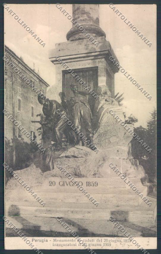 Perugia città cartolina ZG1955 – fronte