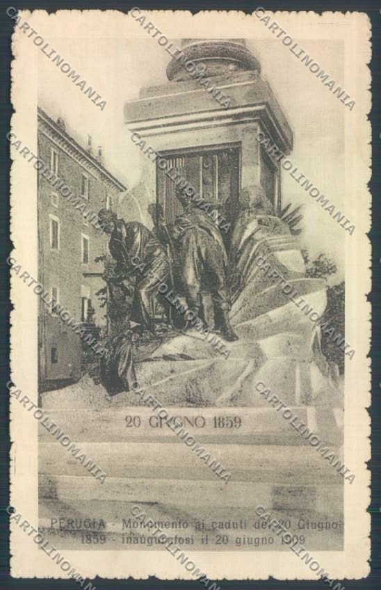 Perugia città FORI cartolina ZG1958 – fronte