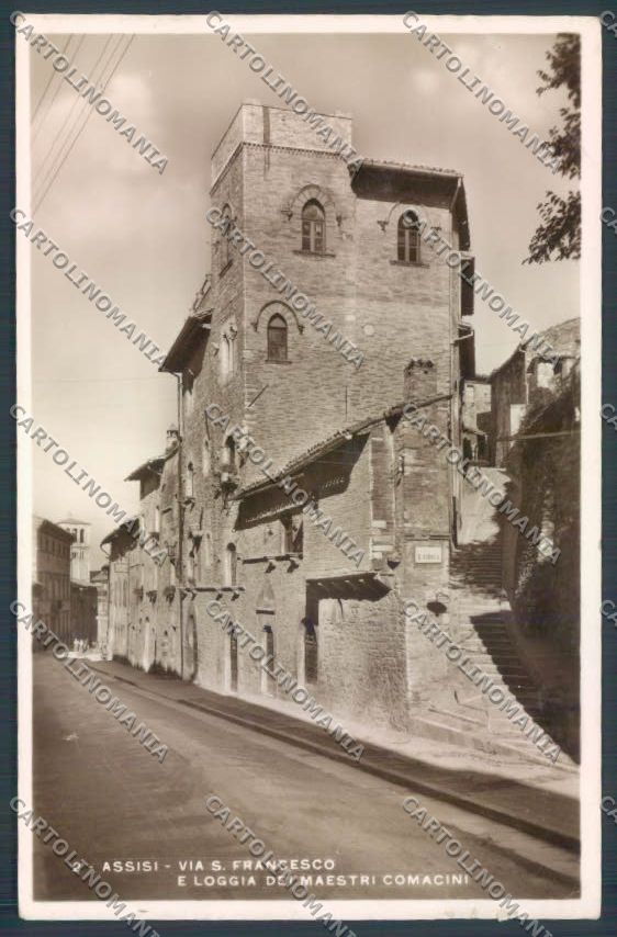 Perugia Assisi STRAPPINO Foto cartolina ZG1964 – fronte