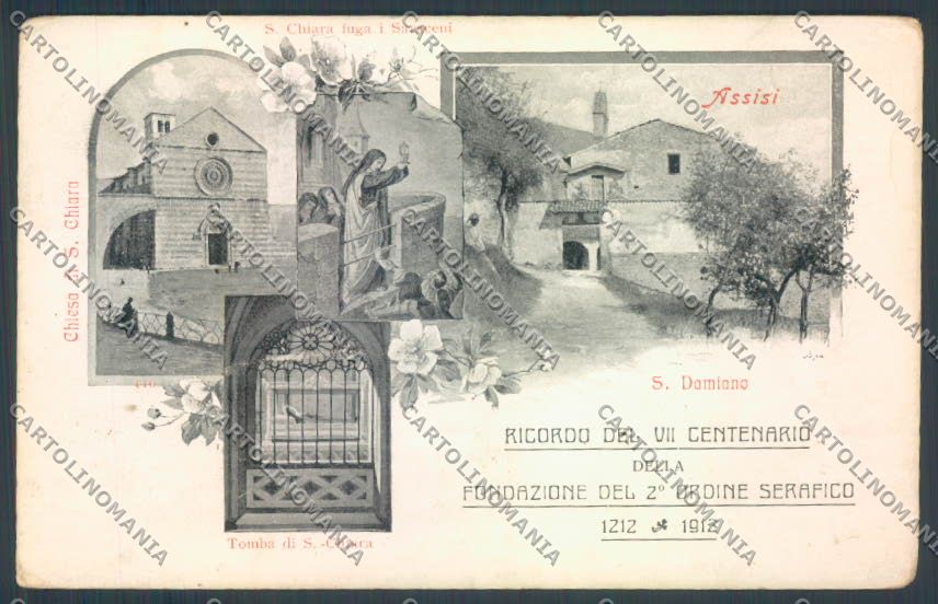 Perugia Assisi cartolina ZG1970 – fronte